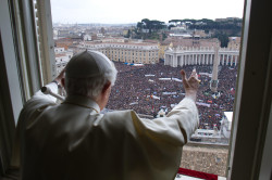 Vatican City 24 February 2013<br />
The last Angelus of Pope Benedict XVI
