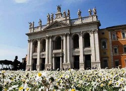 La basilica di San Giovanni in Laterano, cattedrale di Roma