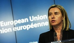 Il "ministro degli Esteri" della Ue, Federica Mogherini