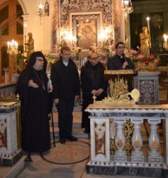 P. Alessio, P. Nei, P. Salvatore e don Santo