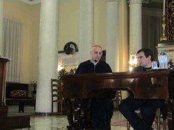 Da sx: Mons. Antonino Raspanti e don Massimo Naro