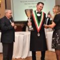 Roberto Anesi, riceve il premio quale miglior sommelier