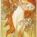 Primavera, di A.Mucha (1860–1939)