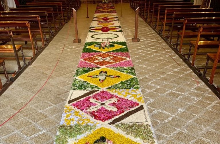 infiorata corpus domini di Castiglione di sicilia