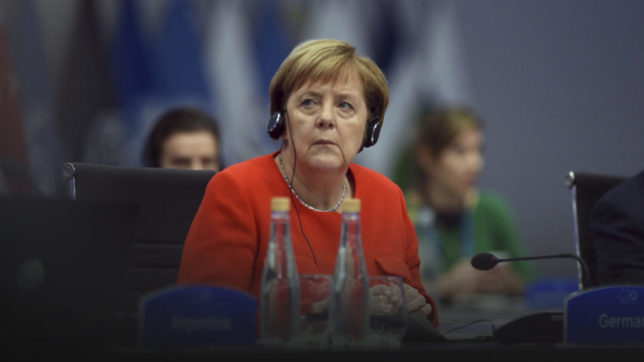 Angela Merkel cancelliera UE