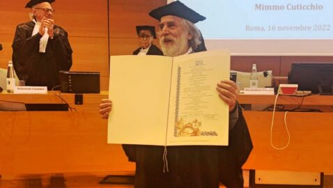 Mimmo Cuticchio laurea honoris causa