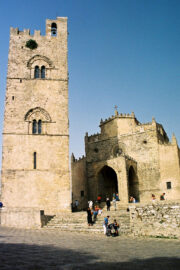 erice borgo medievale chiesa madre