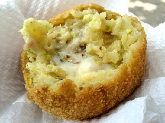 arancina al pistacchio