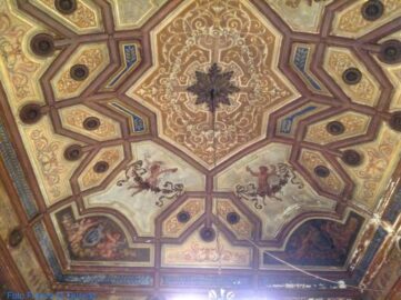 villa Ardizzone, soffitto