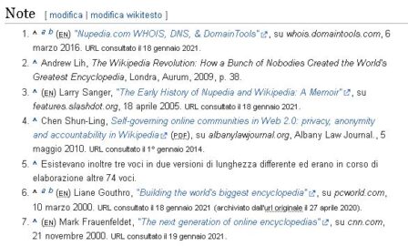 wikipedia encilopedia note