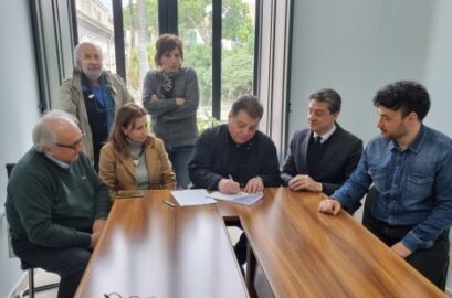 firma protocollo d'intesa tra Teatro Massimo Catania e Teatro Georgiano di Tbilisi