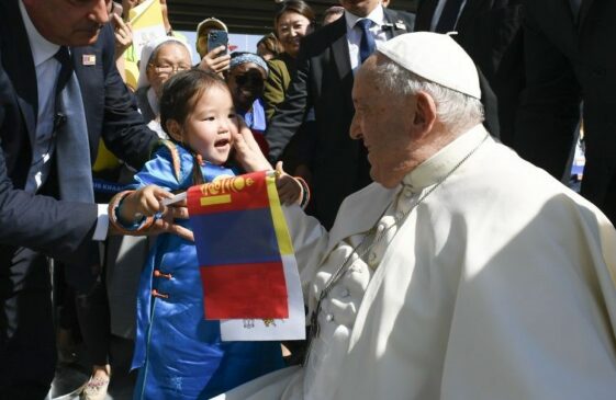 viaggio apostolico del papa in Mongolia