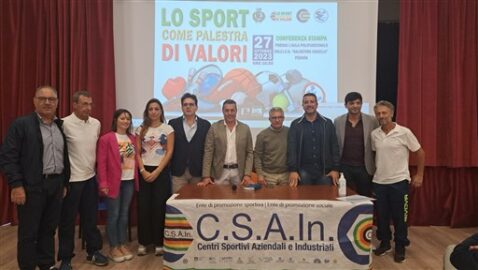 Csain presentazione sport palestra di valori