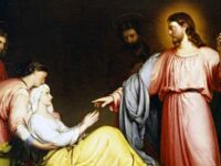Gesù guarisce suocera di Pietro