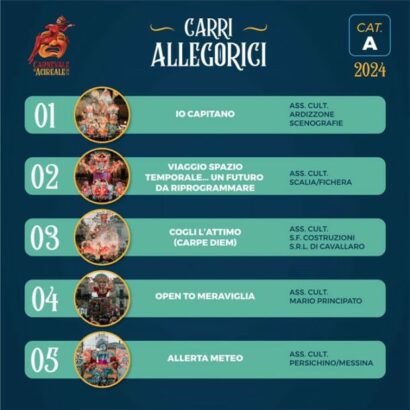 carri allegorici categoria A