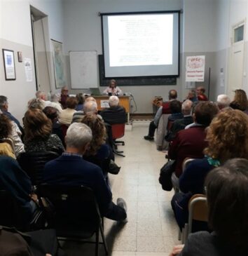 pubblico al corso di Training autogeno