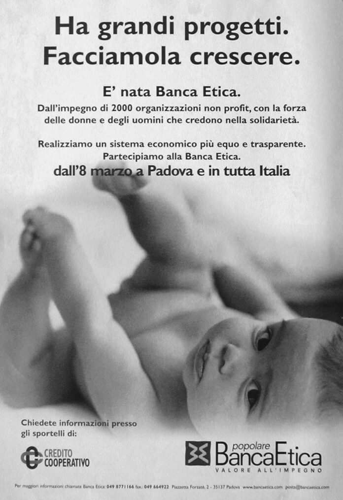 banca etica anni