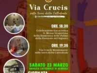 locandina via crucis cattedrale Acireale