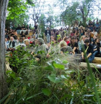 Salone del libro, il bosco