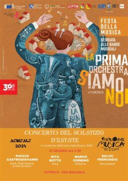 locandina concerto del solstizio d'estate