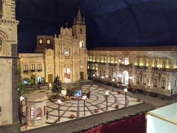 Acireale, Natale in piazza Duomo miniatura