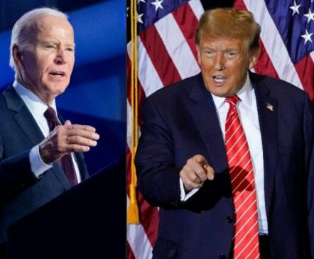 Biden e Trump