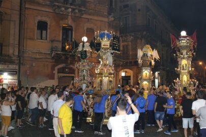 festa santa Venera, candelore