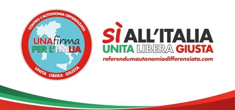 referendum contro l'autonomia differenziata