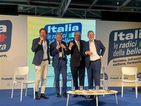 Manlio Messina,Lucio Malan, Tommaso Foti e Nello Musumeci