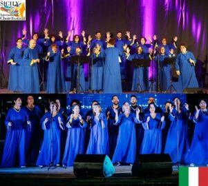 Coro gospel The angel voices Campania