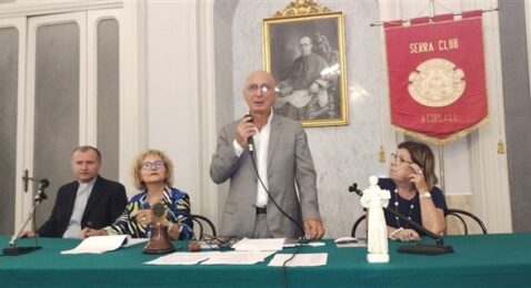 Il presidente del Serra Bella e il direttivo