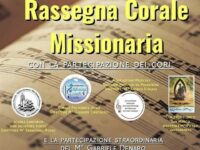 Locandina rassegna corale missionaria