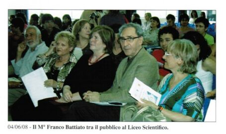 Franco Battiato, ex alunno liceo scientifico