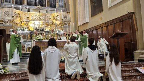 concelebrazione eucaristica Giarre