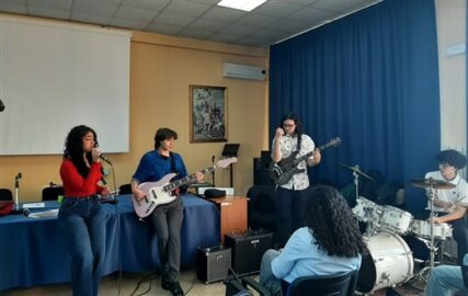 open day, esibizione della band