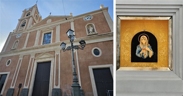 reliquiario Madonna delle lacrime di Siracusa ad Aci Bonaccorsi