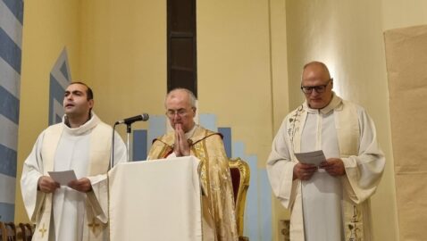 Don Orazio Sciacca e Monsignor Agostino Russo