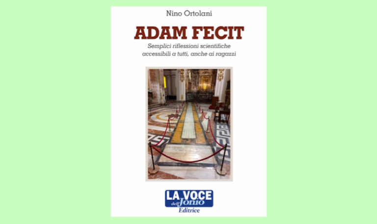 Acireale / Il libro “Adam fecit” di Nino Ortolani sarà presentato il 14 novembre al Liceo Scientifico “Archimede”