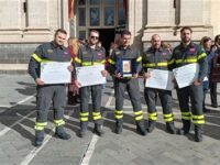 Ai vigili del fuoco di Acireale il premio Idria