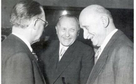 De Gasperi. Adenauer e Schuman