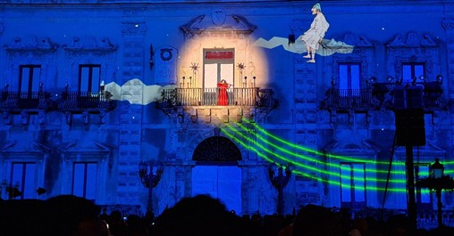 Natale ad Acireale video mapping