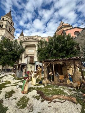 Presepe in piazza Duomo