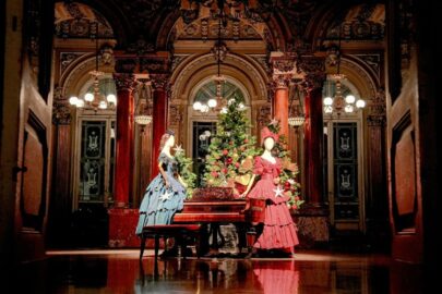 Teatro Massimo addobbo natalizio