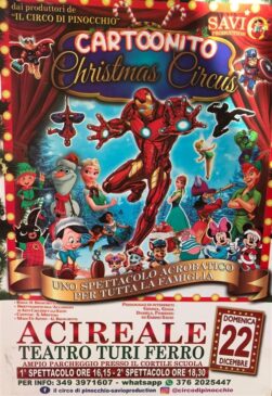 locandina Cartoonito Christmas Circus