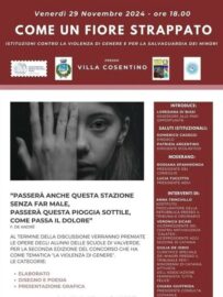 locandina convegno su violenza di genere