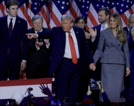 Donad Trump e la moglie Melania