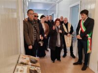 La Dirigente Di Bella all’inaugurazione dei locali