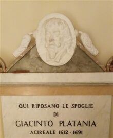 monumento funebre del Platania ad acireale