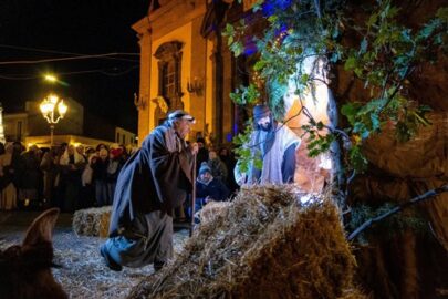 Una scena della sacra rappresentazione