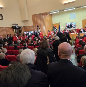 rientro in aula dei magistrati